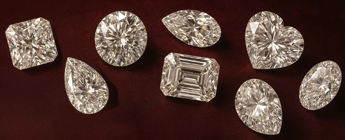 What are the differences between diamond cuts? Types of diamond cuts