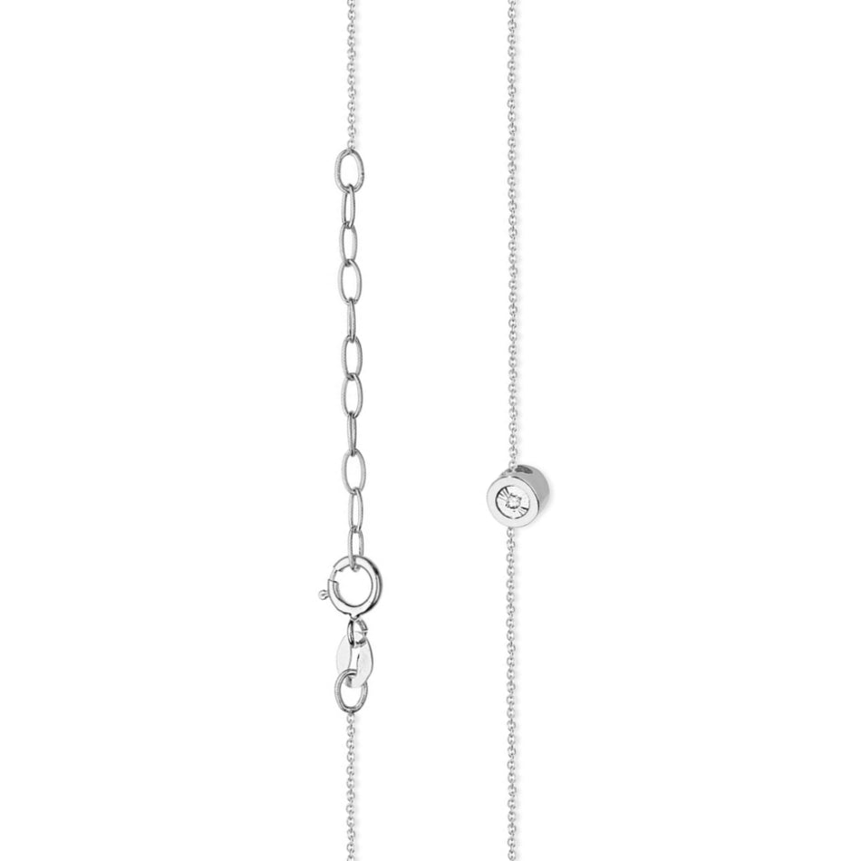 Zlatý náhrdelník Celebrity s okrúhlym diamantom