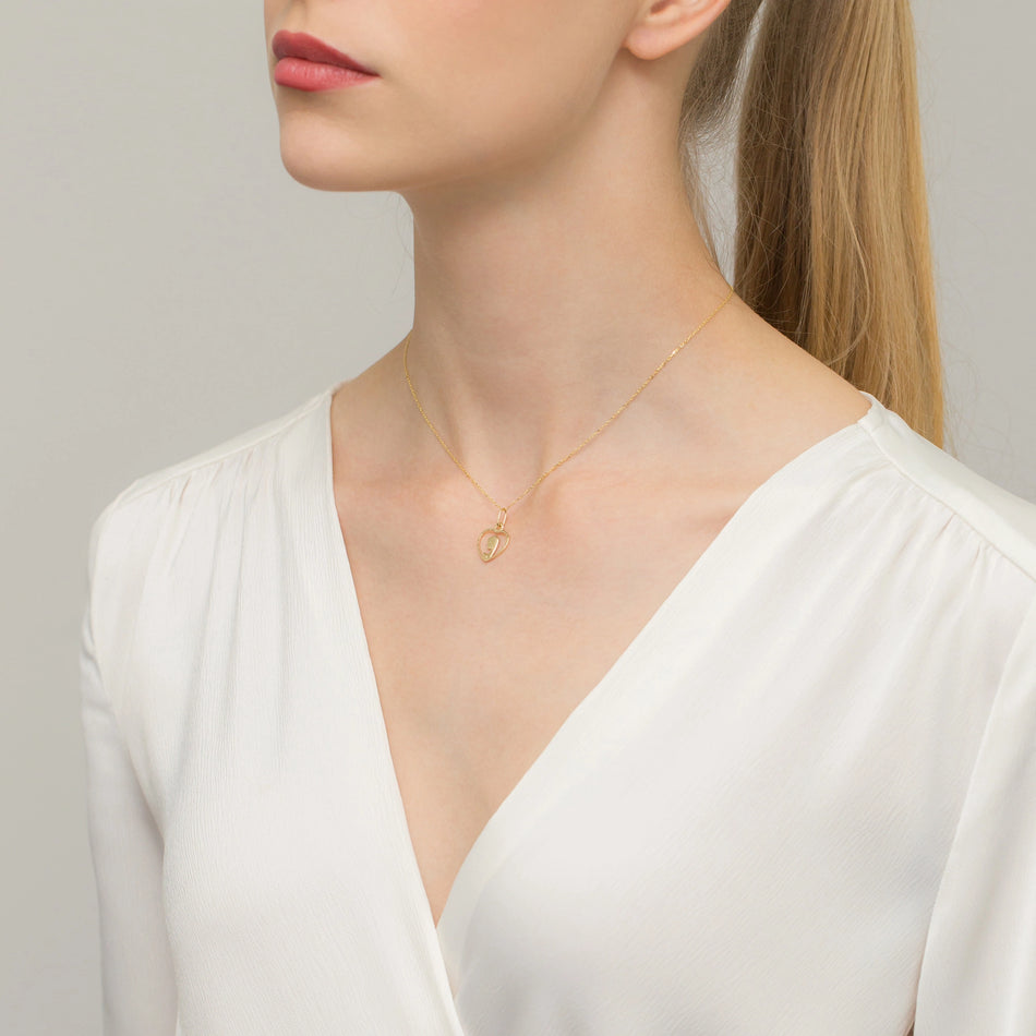 Zlatý prívesok Naša Pani Fatimská