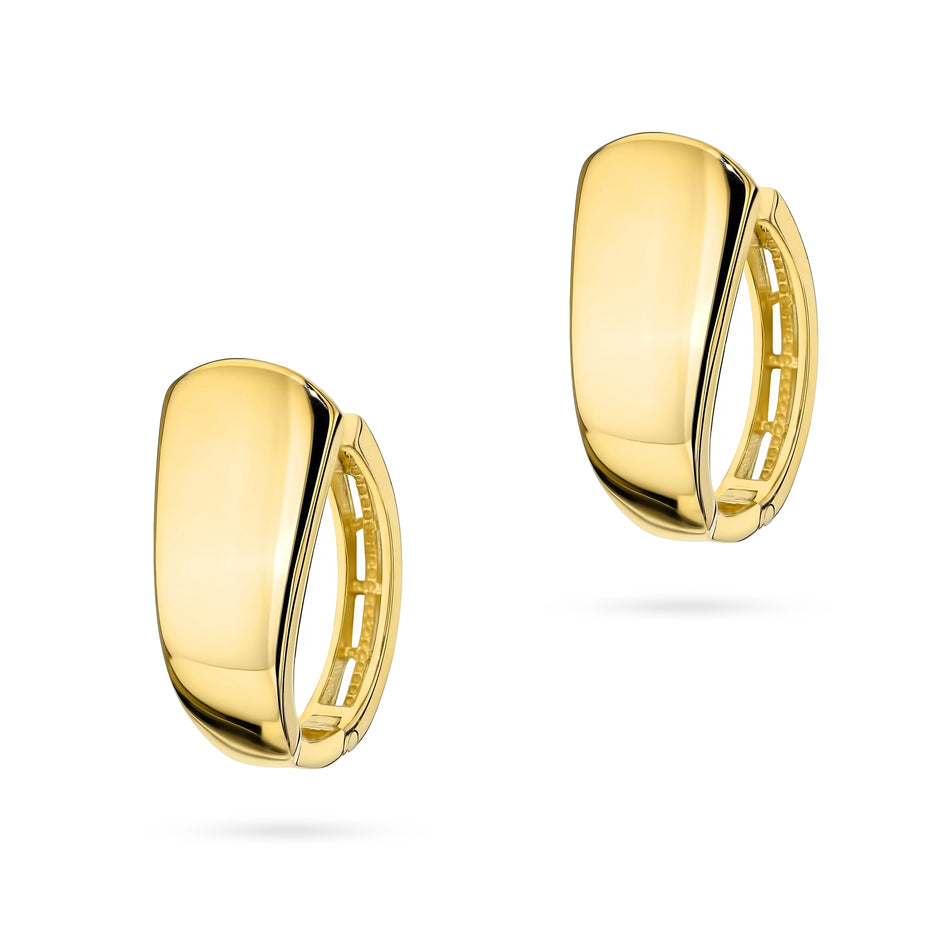 Goldohrringe mit Englisch-Verschluss