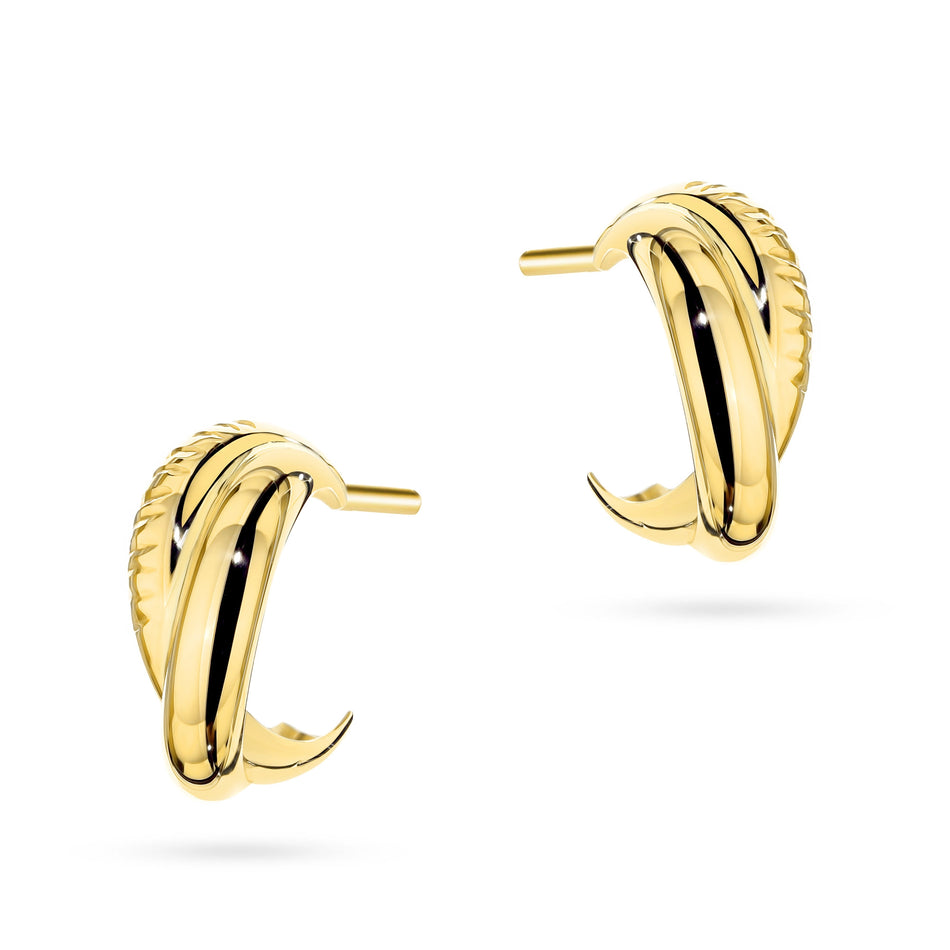 Gold Stud Earrings