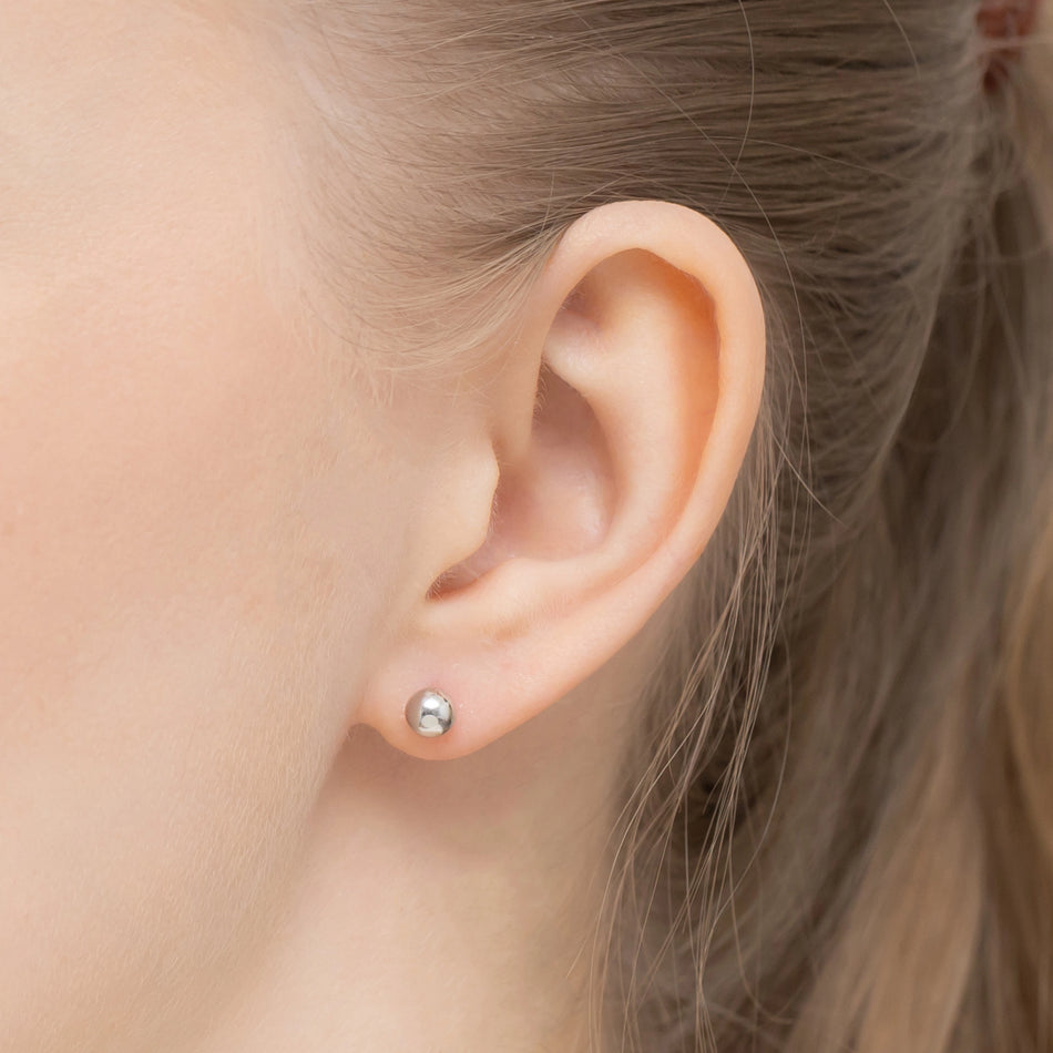 Stříbrný Puzeta Náušnice