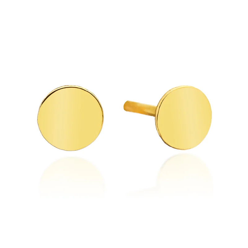 Gold Stud Earrings