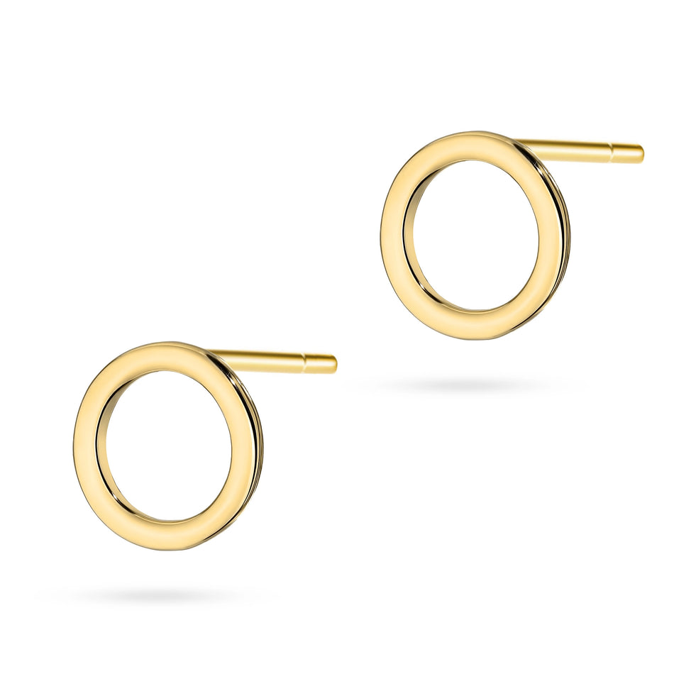 Gold Stud Earrings