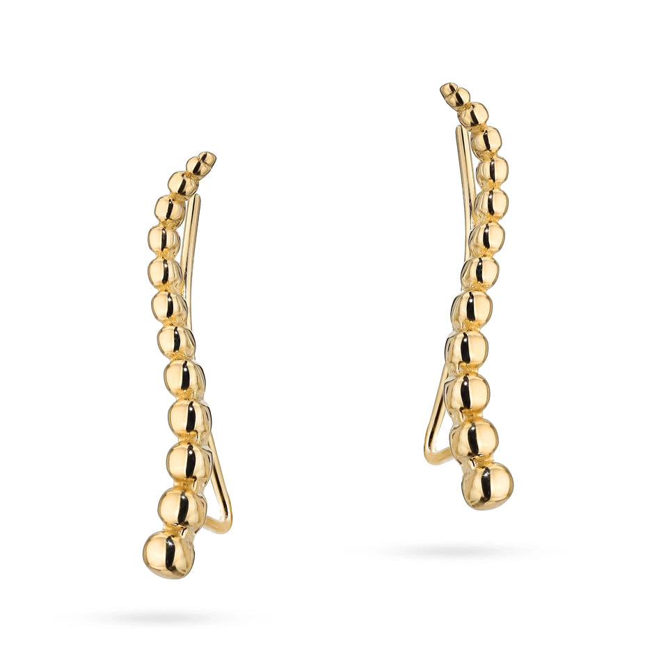 Gold Ear Cuff  Beads