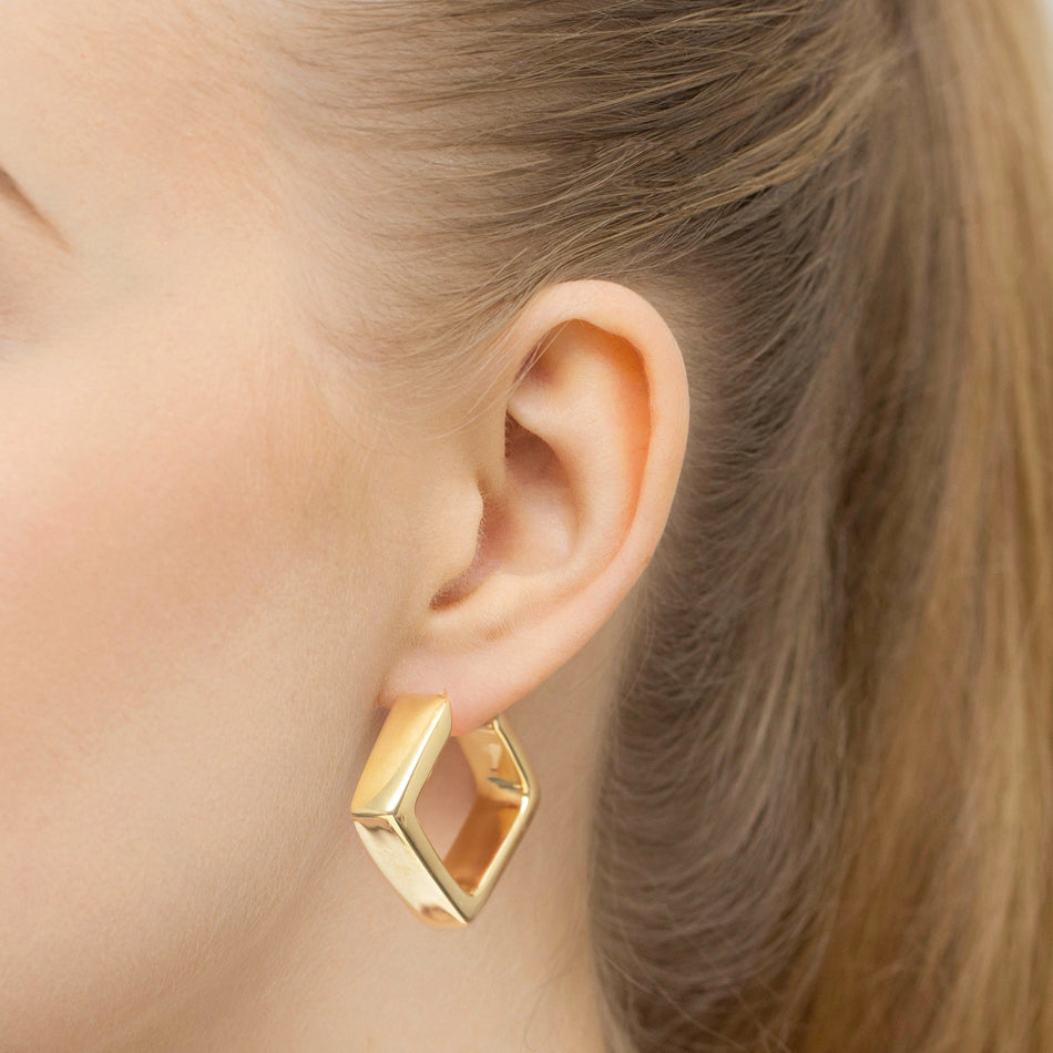 Gold-plated Silver Earrings