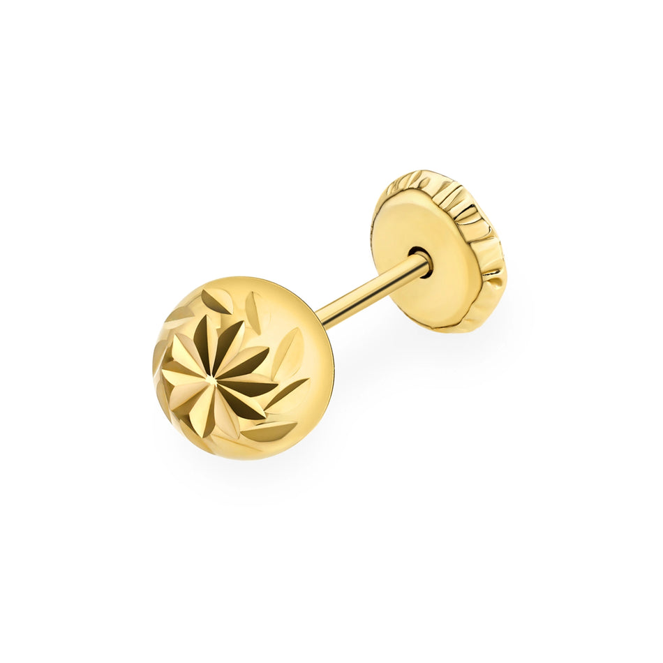 Gold Stud Earrings