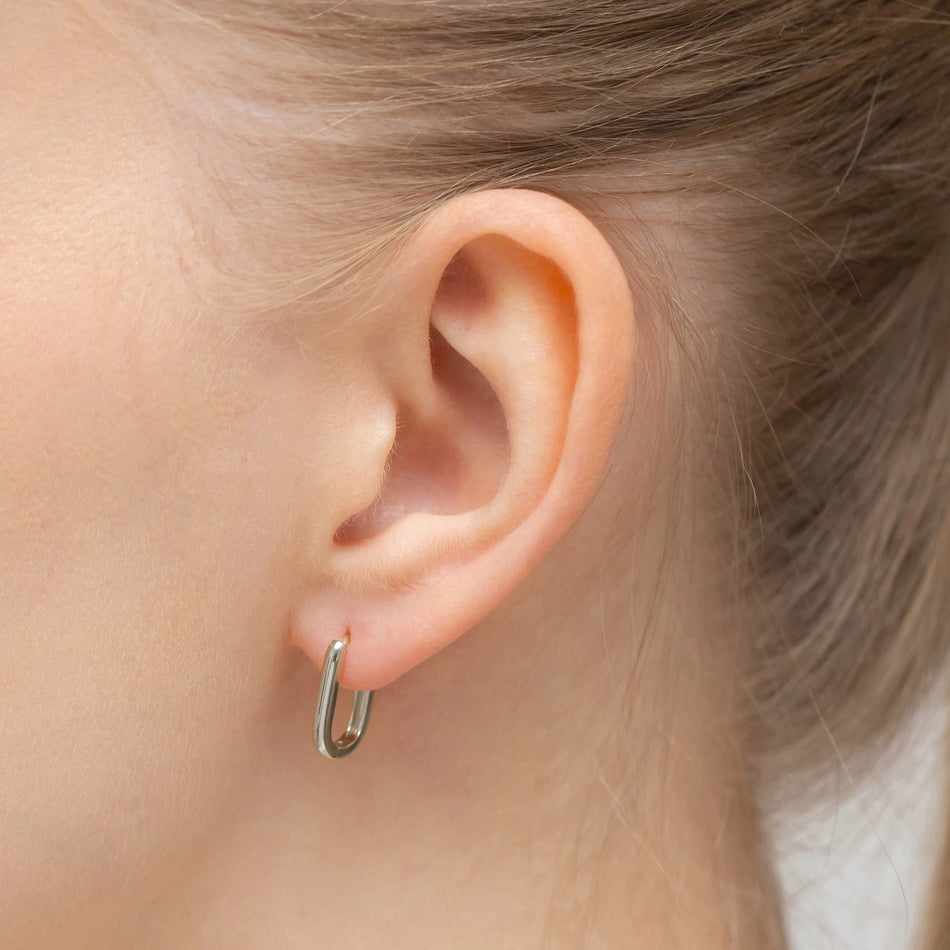 Stříbrný náušnice