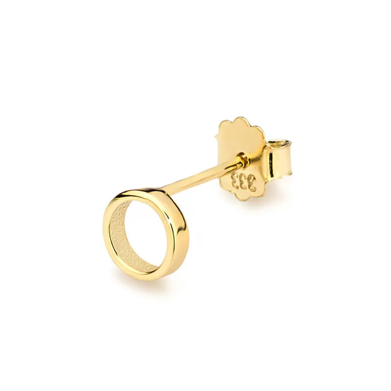 Zlaté puzeta náušnice