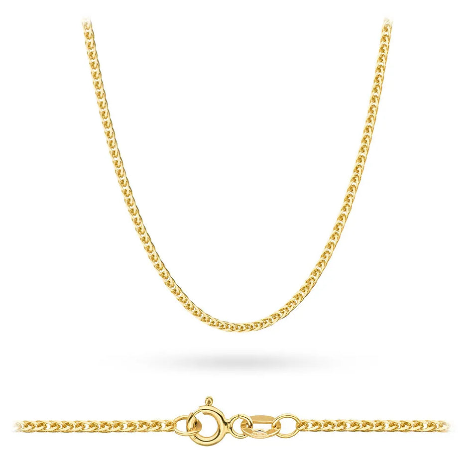 Gold Fuchsschwanzkette 1.2mm