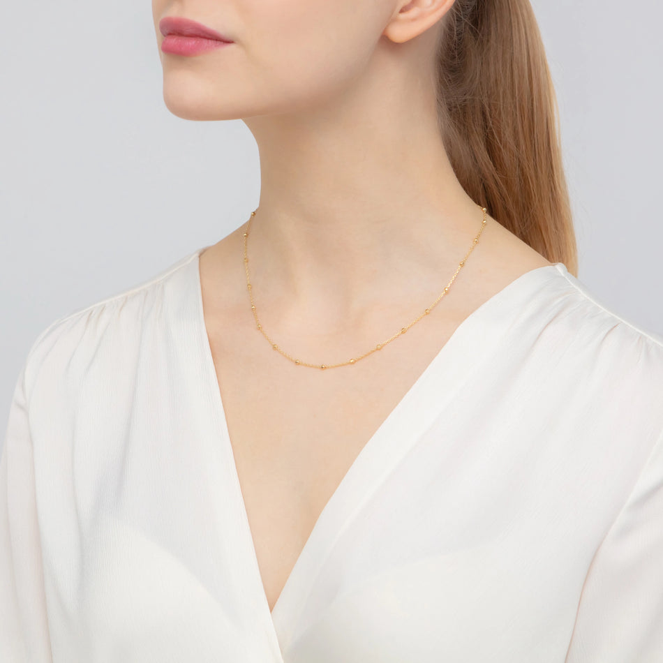 Pozlacený Stříbrný Kotvový řetízek 1.0mm