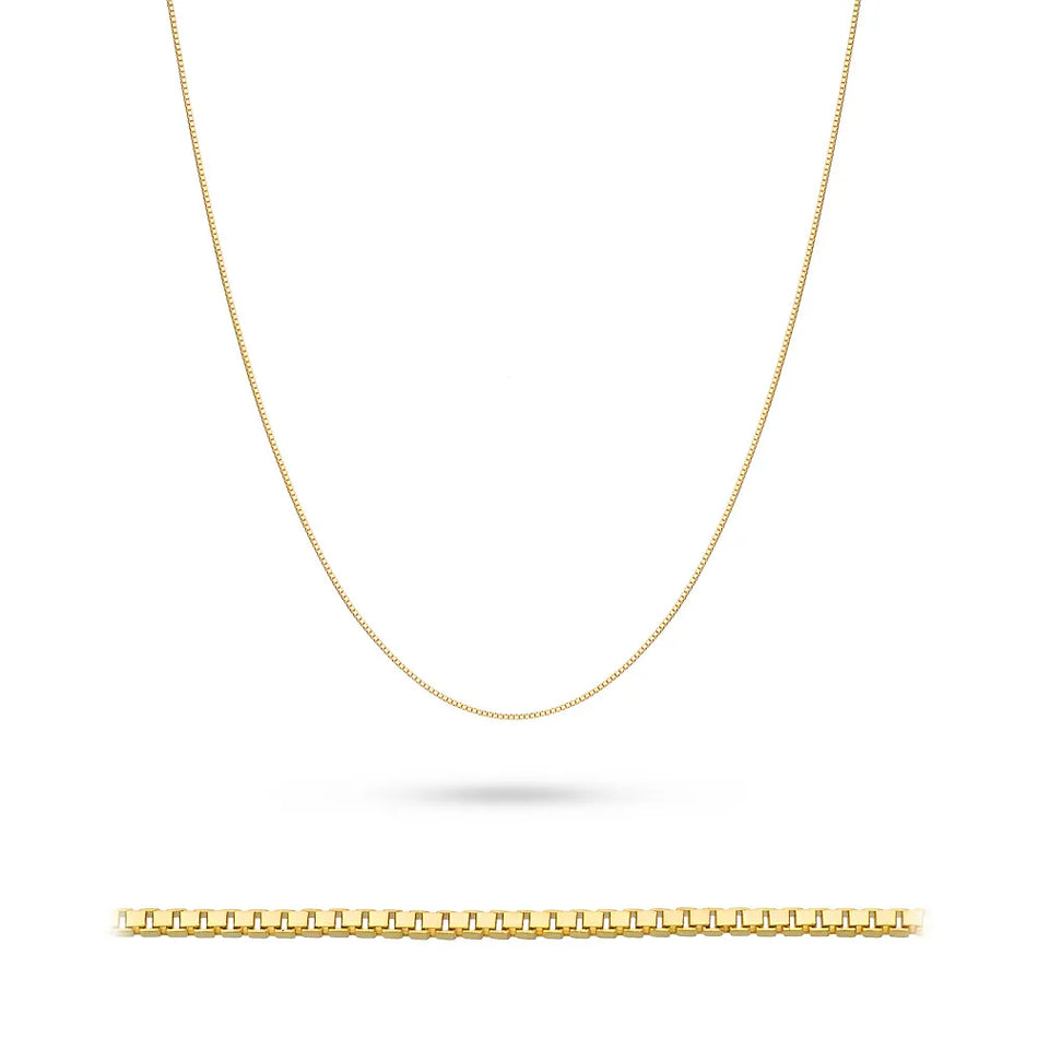 Gold Venezianerkette 0,7mm