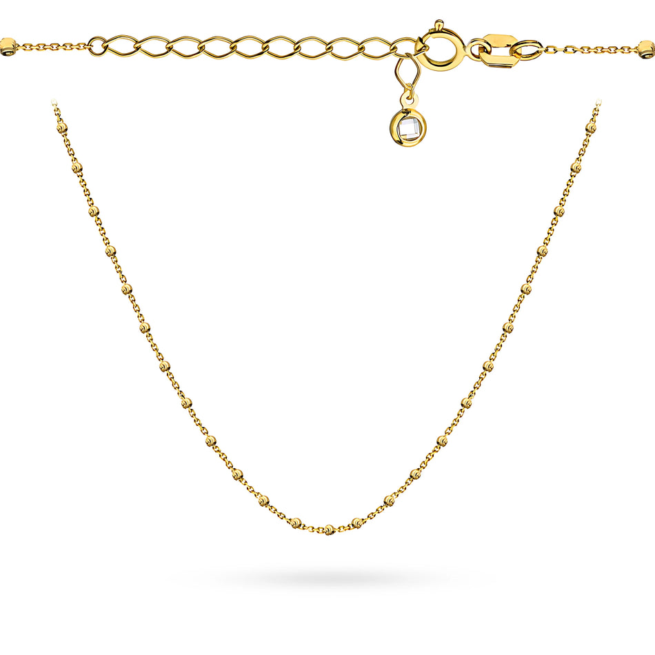 Goldkette mit Perlen