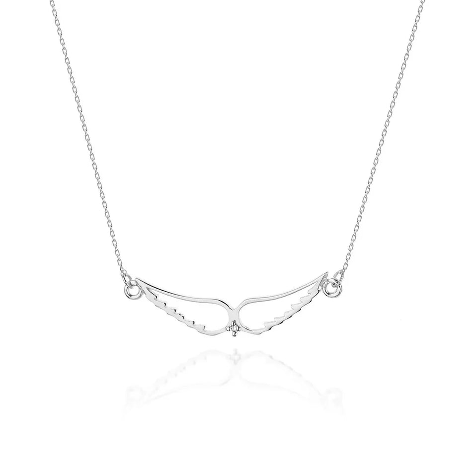 Zlatý náhrdelník s diamantom 0,005 ct