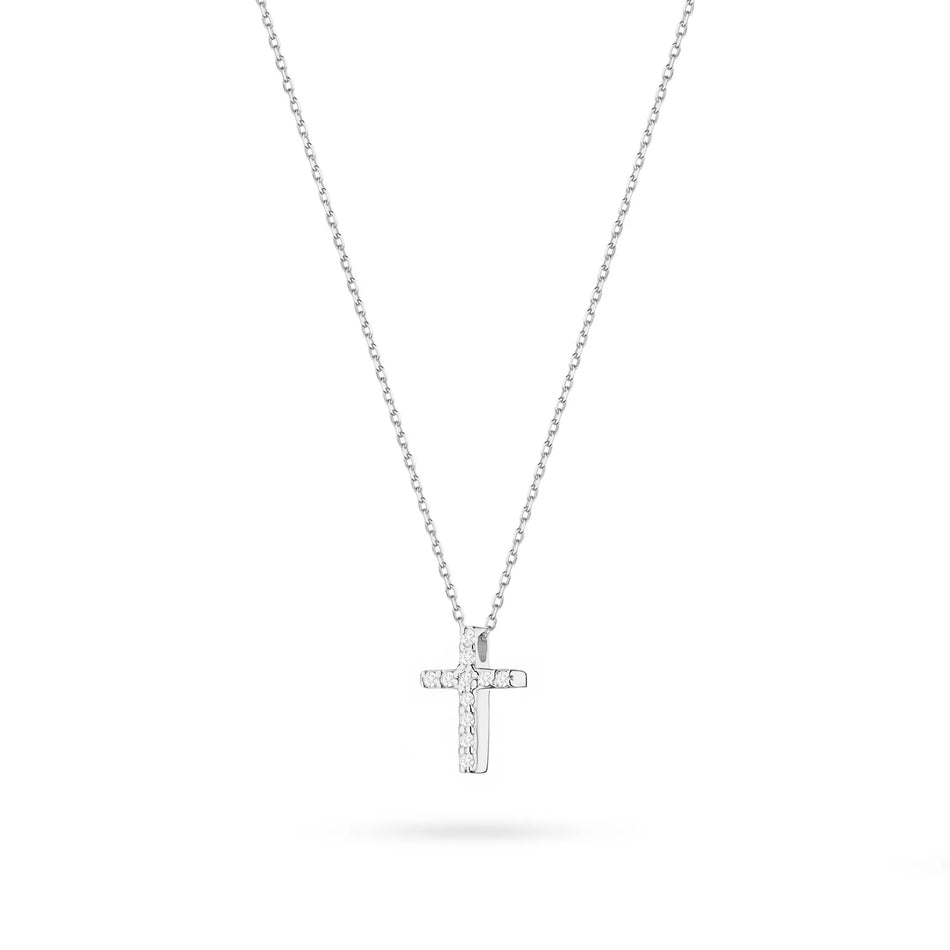 Goldkette mit 0,055 ct Diamanten