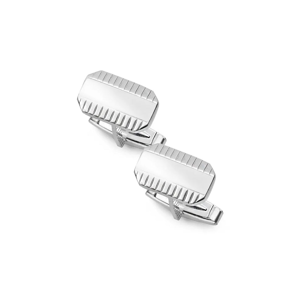 Herren Silber Manschettenknöpfe