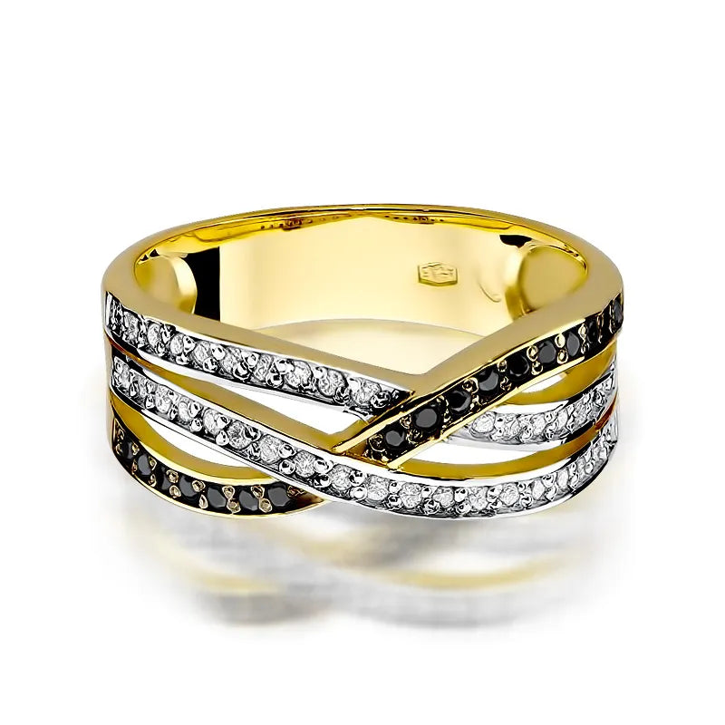 Gold Ring with   Diamonds