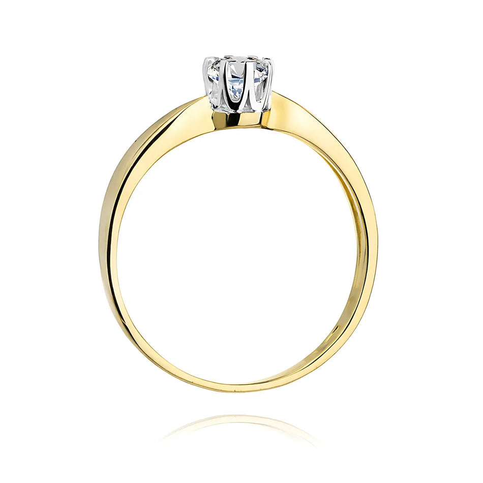Gold Ring with 0.50ct Diamond