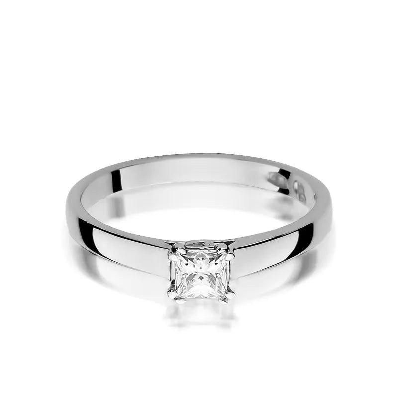 Goldring mit 0,30 ct Diamant