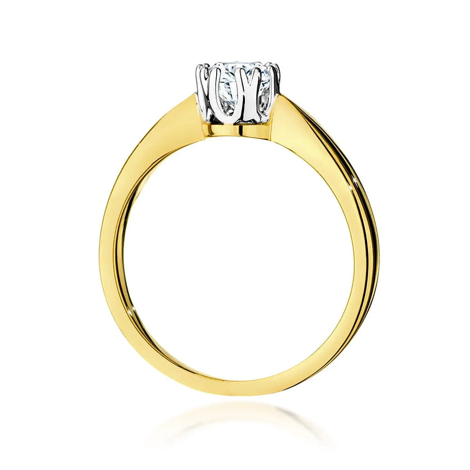 Gold Ring with 0.40ct Diamond