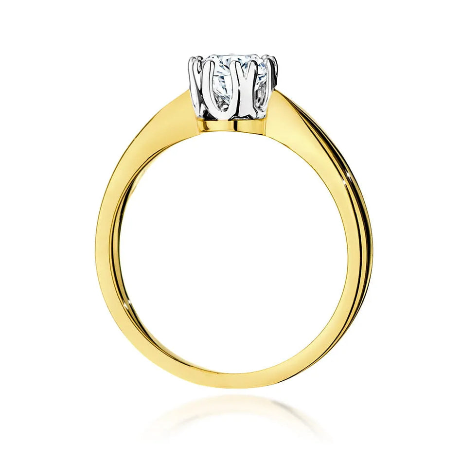 Gold Ring with 0.50ct Diamond