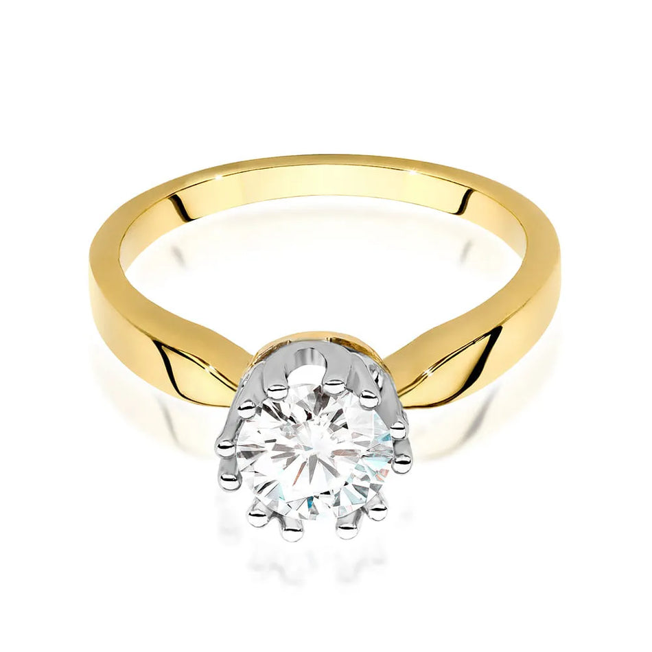 Gold Ring with 0.70ct Diamond