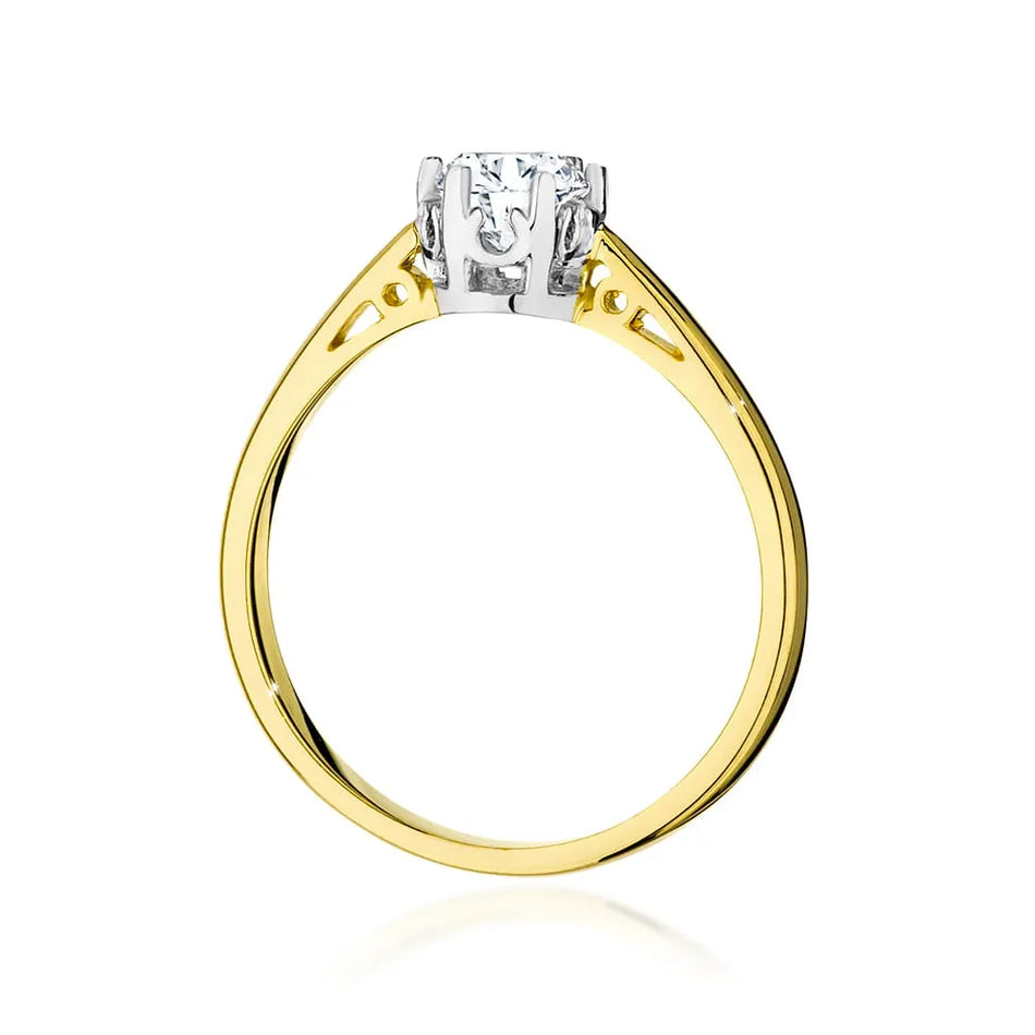 Gold Ring with 0.50ct Diamond