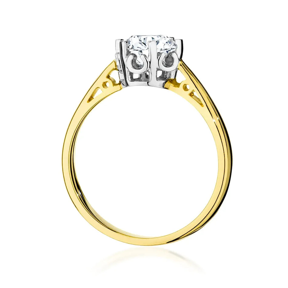 Gold Ring with 1.00ct Diamond