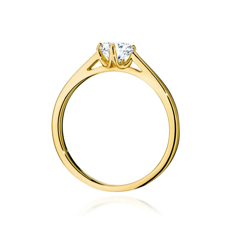 Gold Ring with 0.50ct Diamond