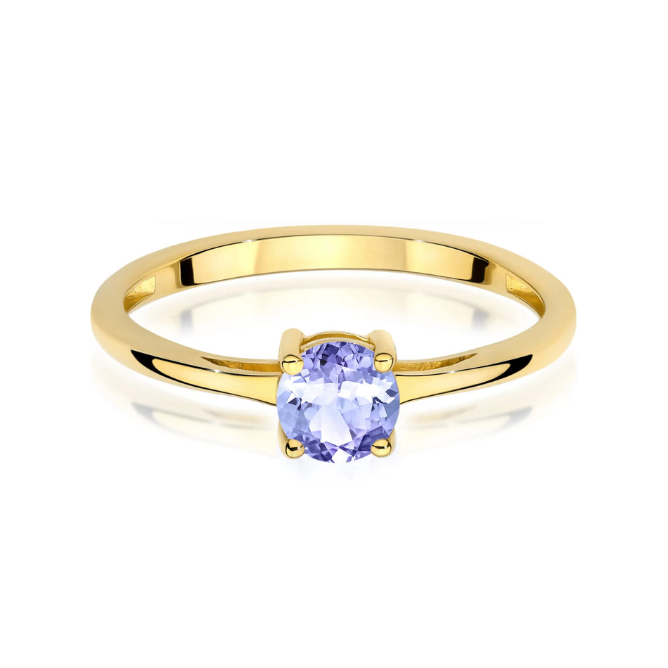Gold Ring with 0.50ct Tansanit