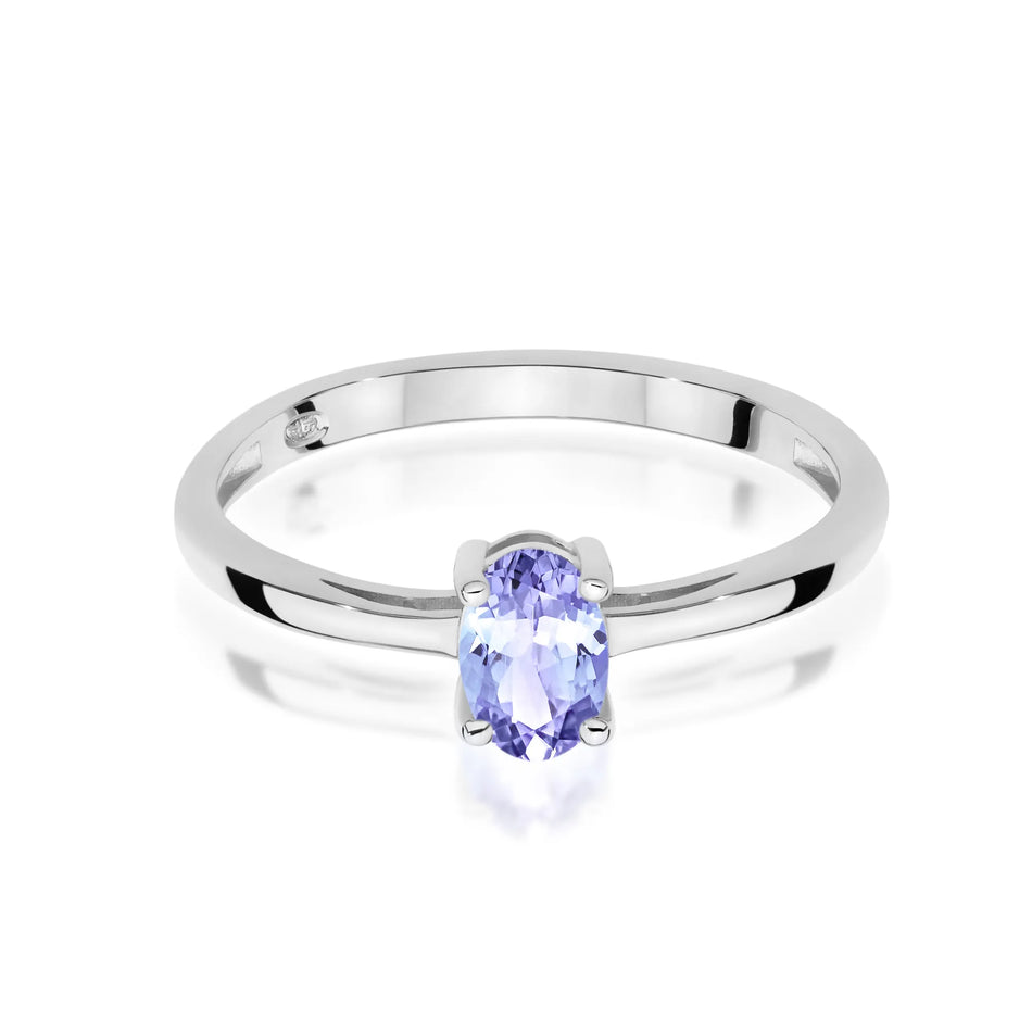 Zlatý prsten s 0,40ct tanzanitem