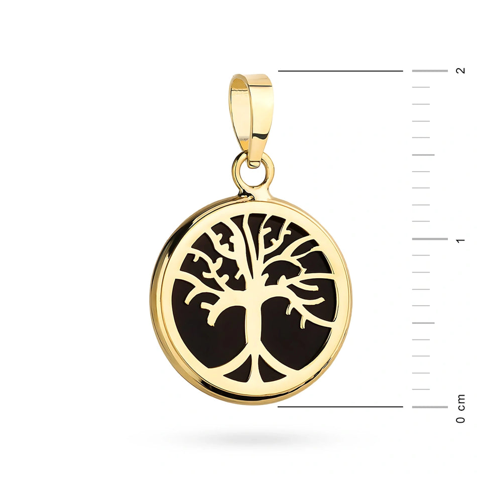 Zlatý přívěsek Strom štěstí