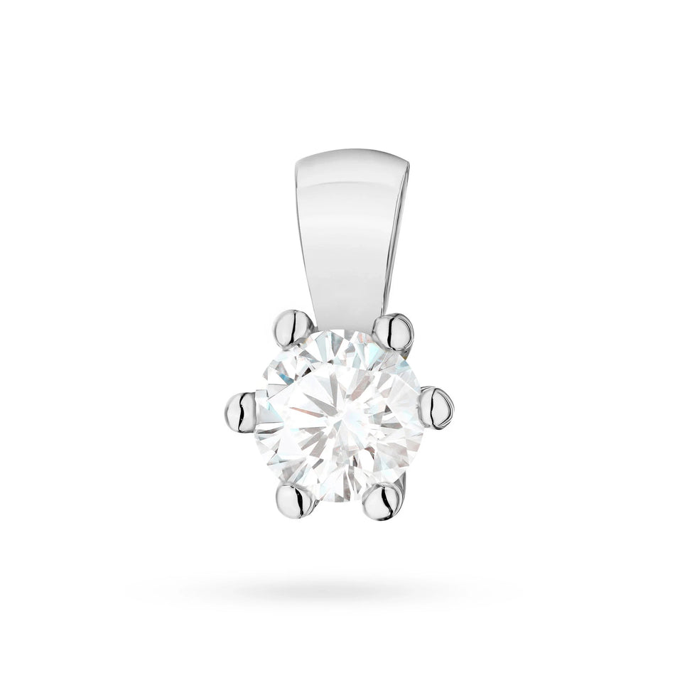 Zlatý přívěsek s diamantem 0,30 ct