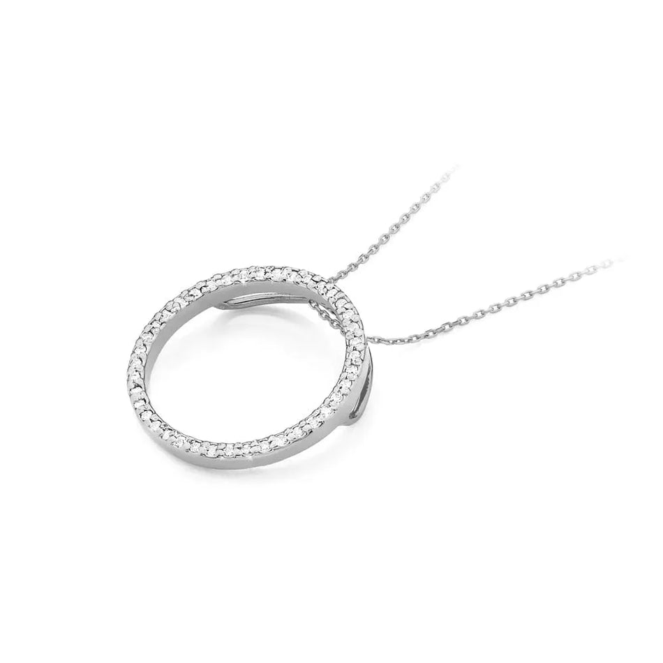 Zlatý prívesok s diamantmi 0,20 ct